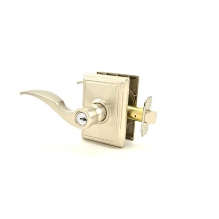 Schlage St Annes Lever Addison Rose Keyed Entry F51ASTA619ADD